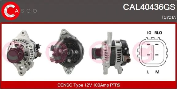 Alternator (CAL40436GS)