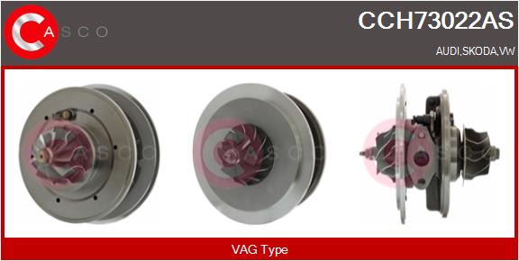 Core assembly, turbocharger (CCH73022AS)