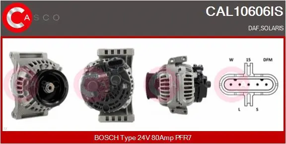 Alternator (CAL10606IS)