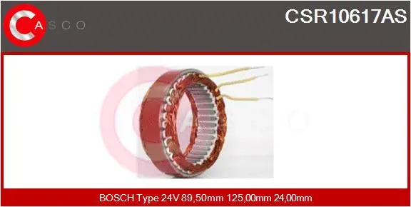 Stator, alternator (CSR10617AS)