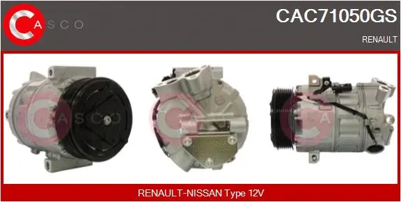 Compressor, air conditioning (CAC71050GS)