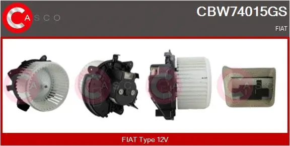 Interior Blower (CBW74015GS)