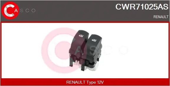 Switch, window regulator (CWR71025AS)