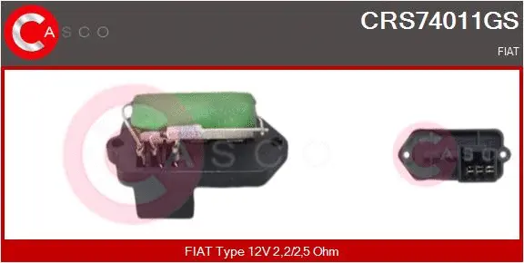 Resistor, interior blower (CRS74011GS)