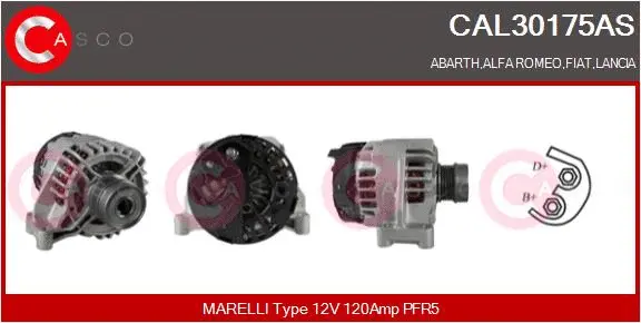 Alternator (CAL30175AS)