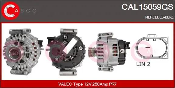 Alternator (CAL15059GS)