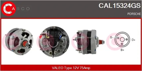 Alternator (CAL15324GS)