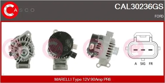 Alternator (CAL30236GS)