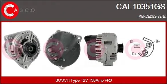 Alternator (CAL10351GS)