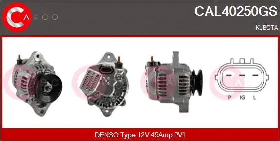 Alternator (CAL40250GS)