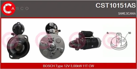 Starter (CST10151AS)