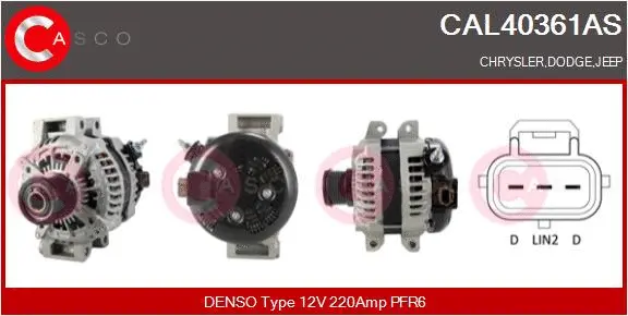 Alternator (CAL40361AS)