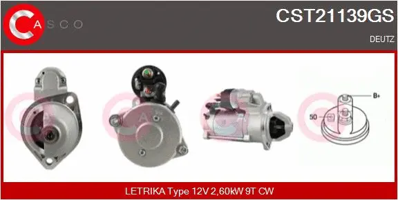 Starter (CST21139GS)