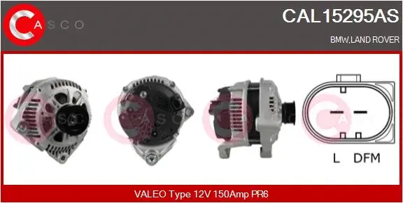 Alternator (CAL15295AS)
