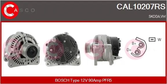 Alternator (CAL10207RS)