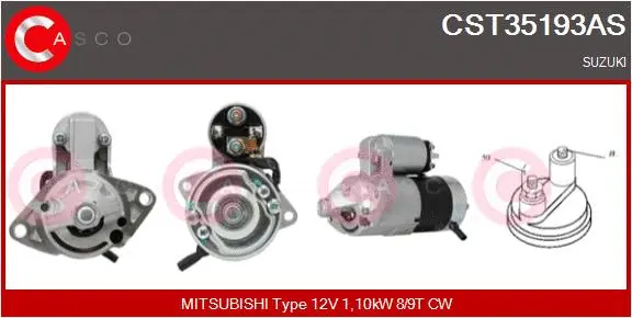 Starter (CST35193AS)