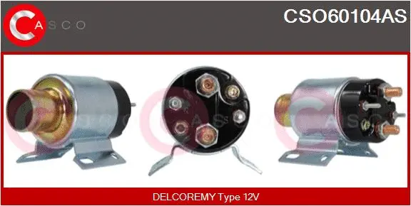 Solenoid Switch, starter (CSO60104AS)