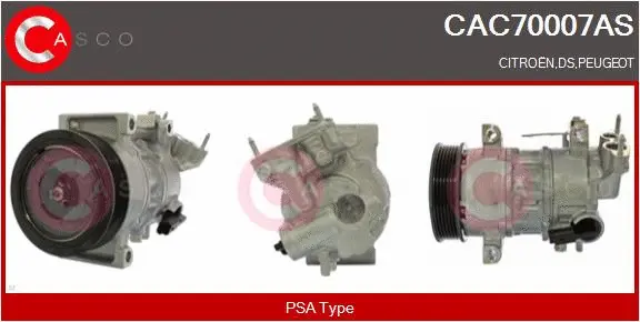 Compressor, air conditioning (CAC70007AS)