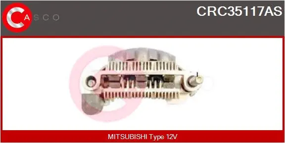 Rectifier, alternator (CRC35117AS)