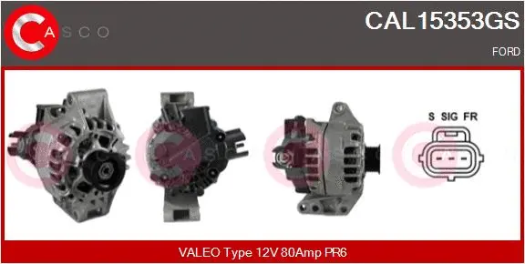 Alternator (CAL15353GS)