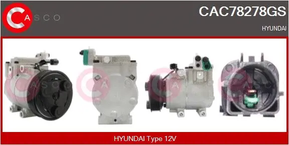 Compressor, air conditioning (CAC78278GS)