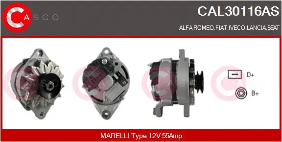 Alternator (CAL30116AS)