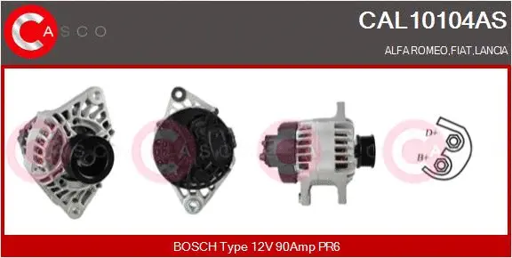 Alternator (CAL10104AS)