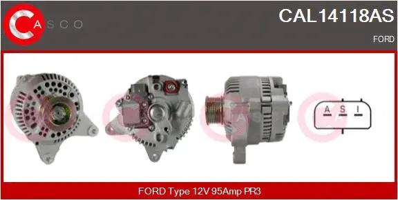 Alternator (CAL14118AS)