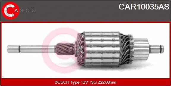Armature, starter (CAR10035AS)