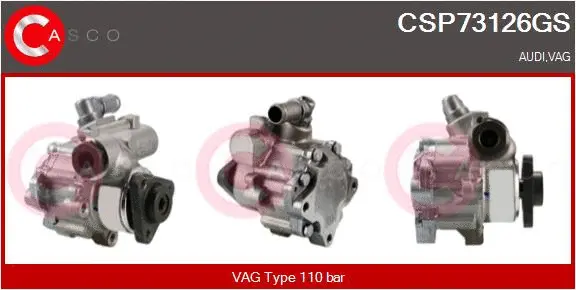 Hydraulic Pump, steering (CSP73126GS)