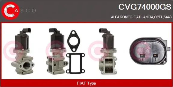 EGR Valve (CVG74000GS)