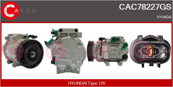 Compressor, air conditioning (CAC78227GS)