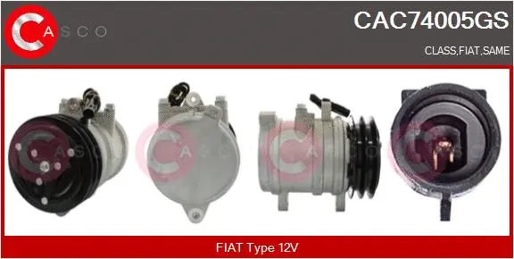Compressor, air conditioning (CAC74005GS)