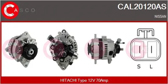 Alternator (CAL20120AS)