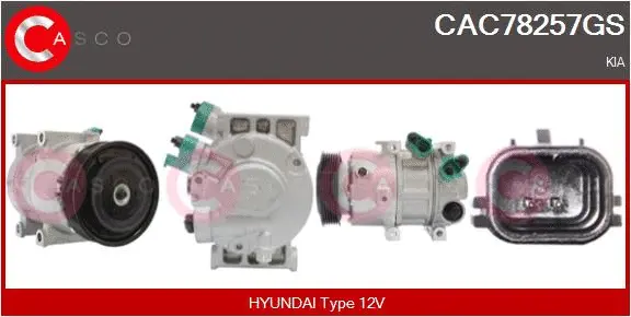 Compressor, air conditioning (CAC78257GS)