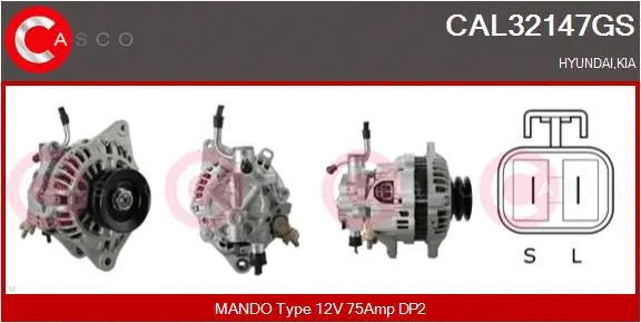 Alternator (CAL32147GS)