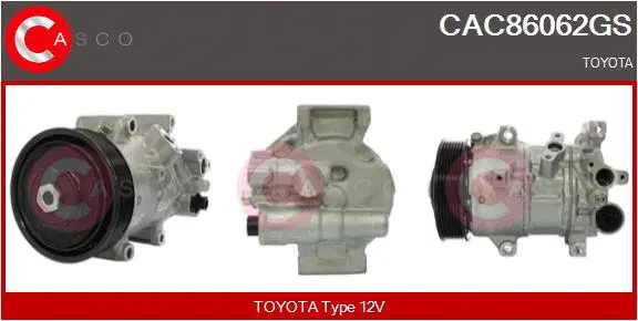 Compressor, air conditioning (CAC86062GS)