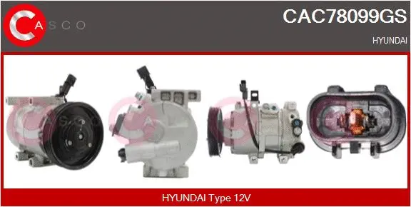 Compressor, air conditioning (CAC78099GS)