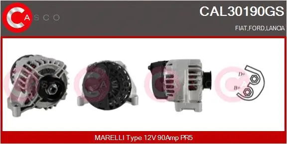Alternator (CAL30190GS)