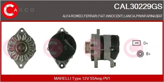 Alternator (CAL30229GS)