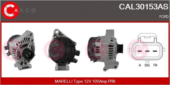Alternator (CAL30153AS)
