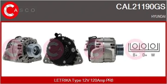 Alternator (CAL21190GS)