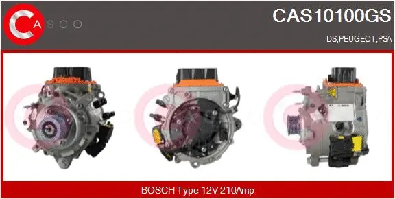 Alternator, starter (CAS10100GS)