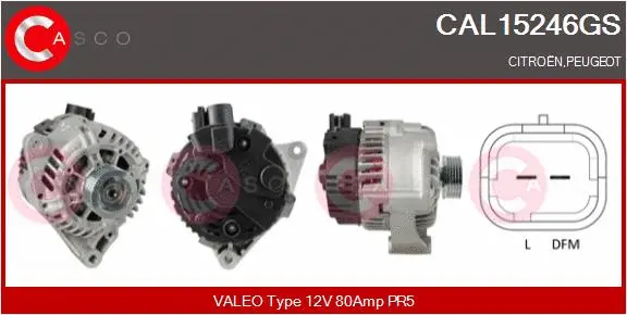 Alternator (CAL15246GS)
