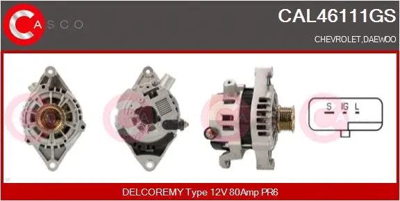 Alternator (CAL46111GS)