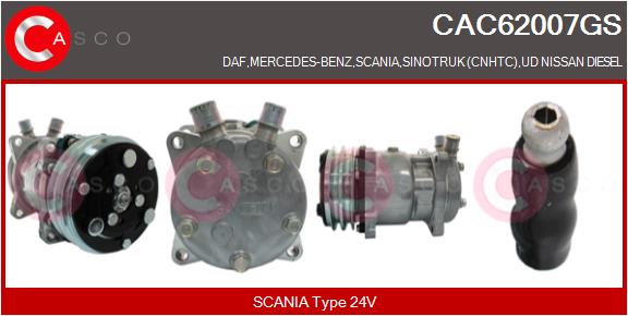 Compressor, air conditioning (CAC62007GS)