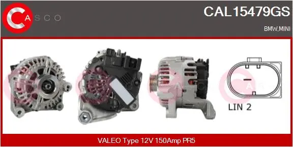Alternator (CAL15479GS)