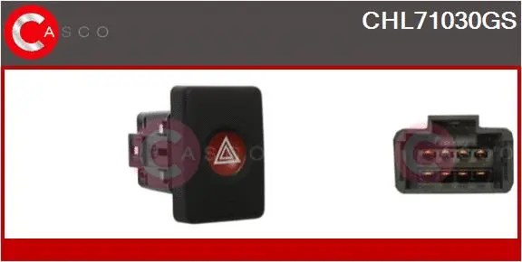 Hazard Warning Light Switch (CHL71030GS)