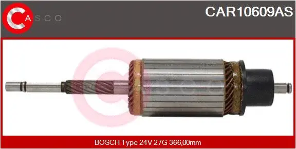 Armature, starter (CAR10609AS)