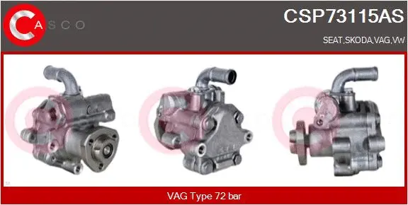 Hydraulic Pump, steering (CSP73115AS)